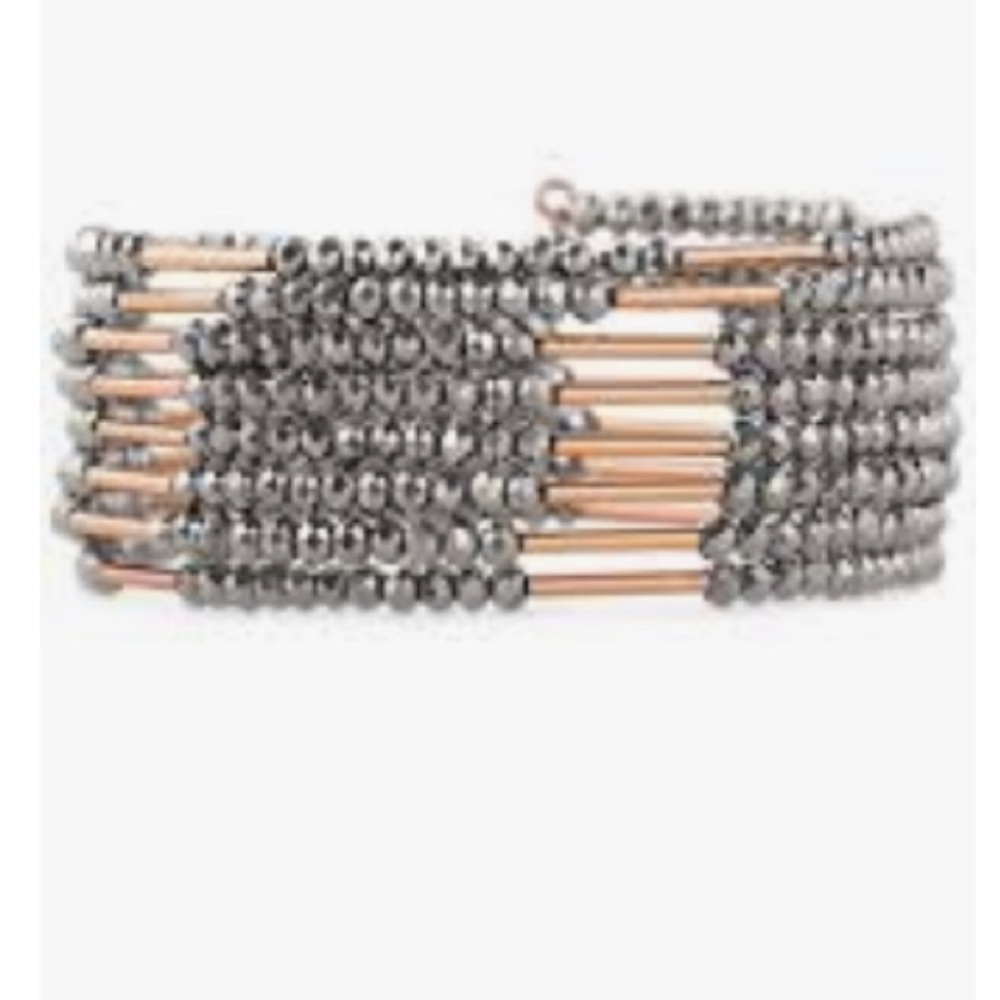 Sparkly Bardot spiral bracelet